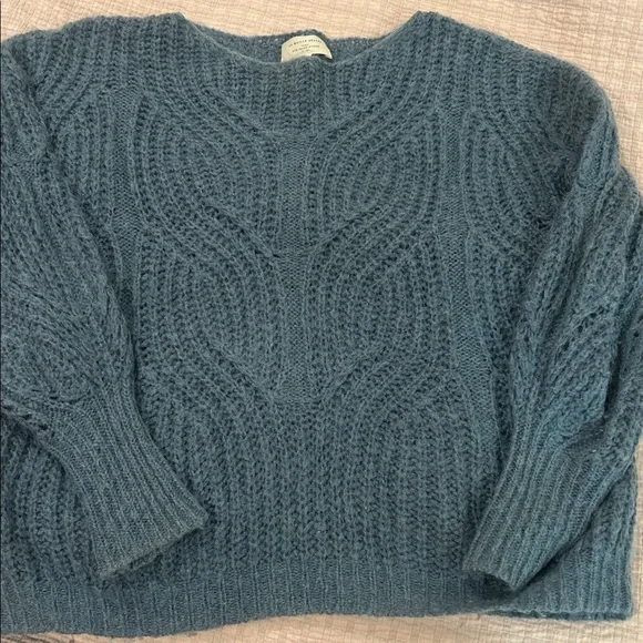 Sezane Gisele Jumper Sweater Sage - Picture 2 of 5